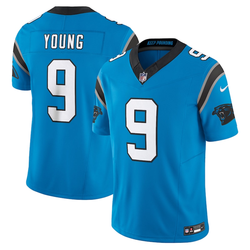 None Bryce Young CAR Panthers Bold Professional Jersey Football Appare