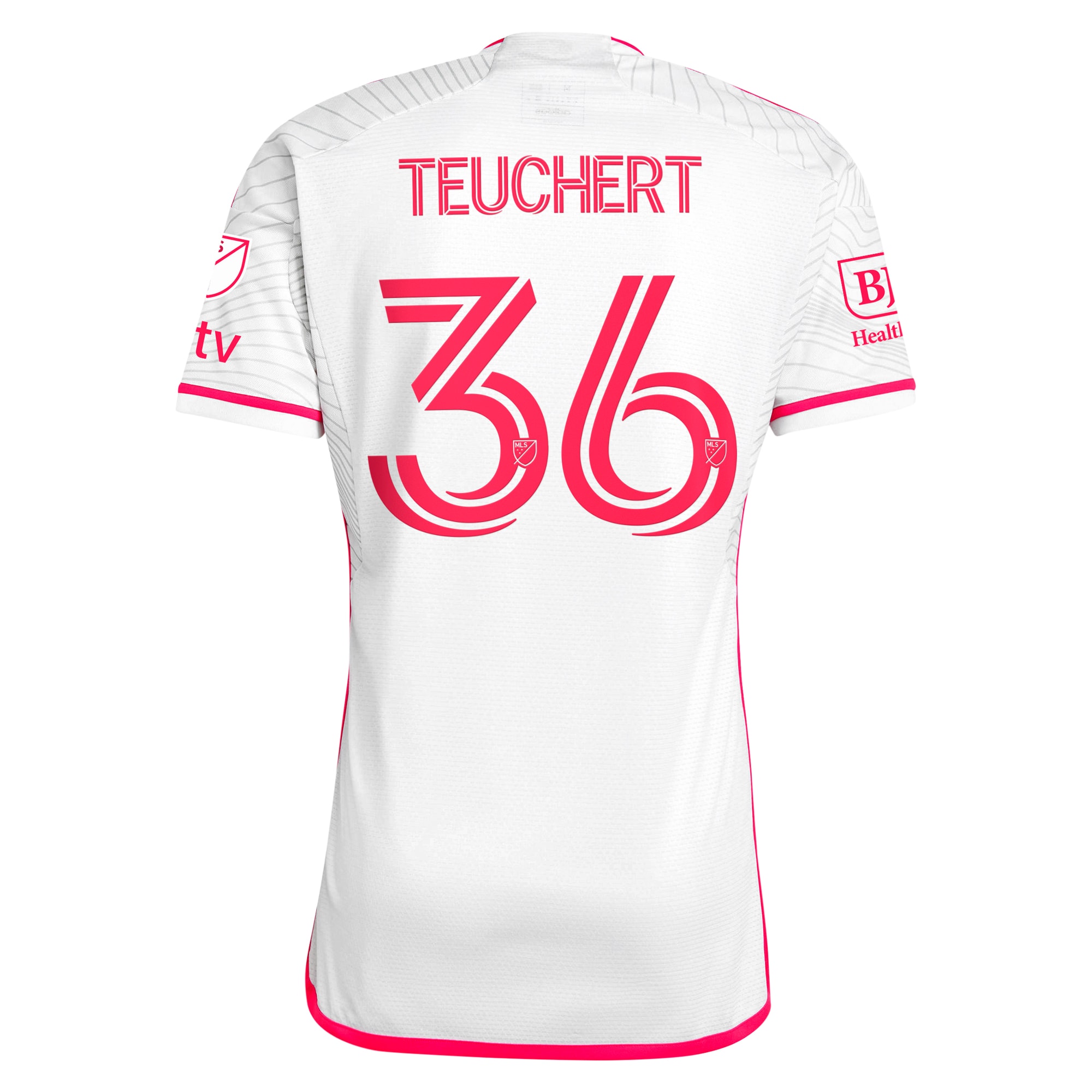 [JED] Cedric Teuchert St. Louis City SC 2024 The Confluence Kit Authentic Player Jersey - White
