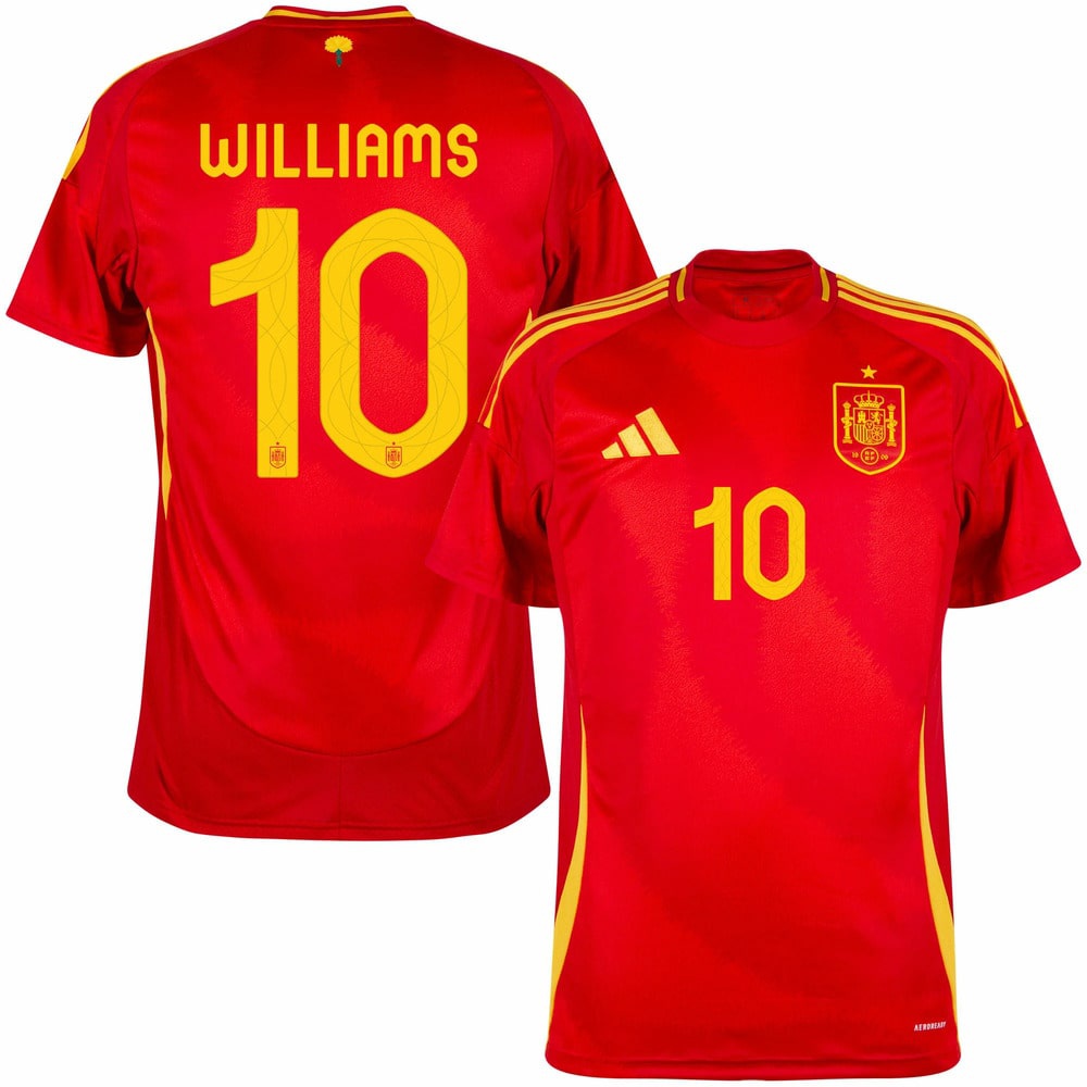 [JED] Spain Home Jersey 2024 2025 Williams