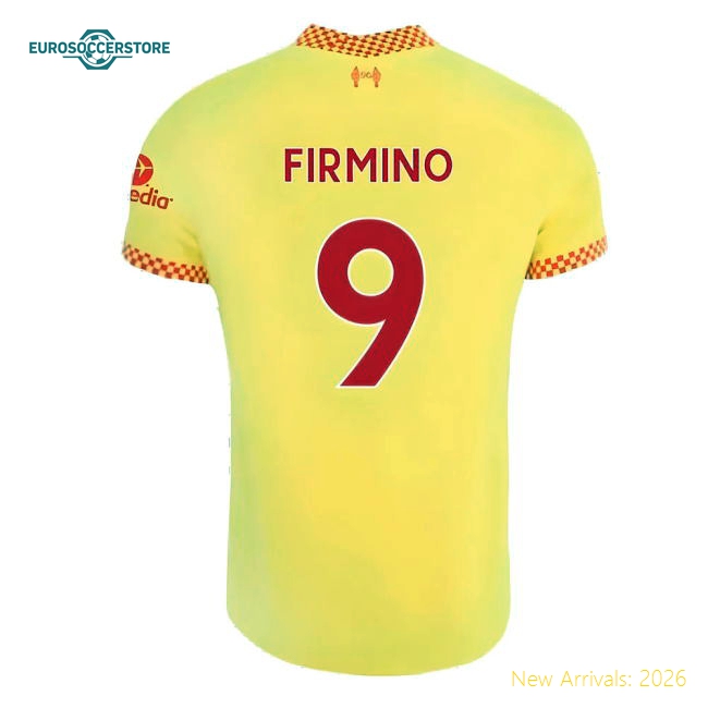 High-quality Kids Liverpool Firmino Jersey 2021-2022 Stretchy