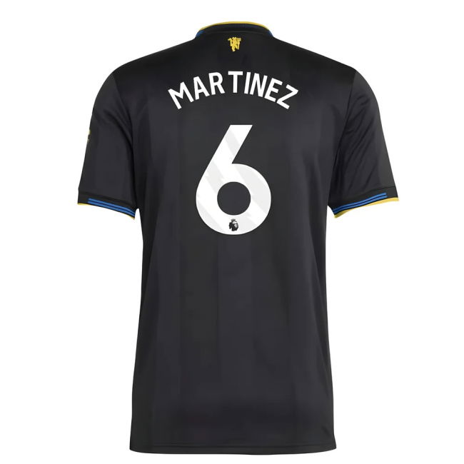 2025-2026 Man Utd Authentic Third Jersey (Martinez 6)
