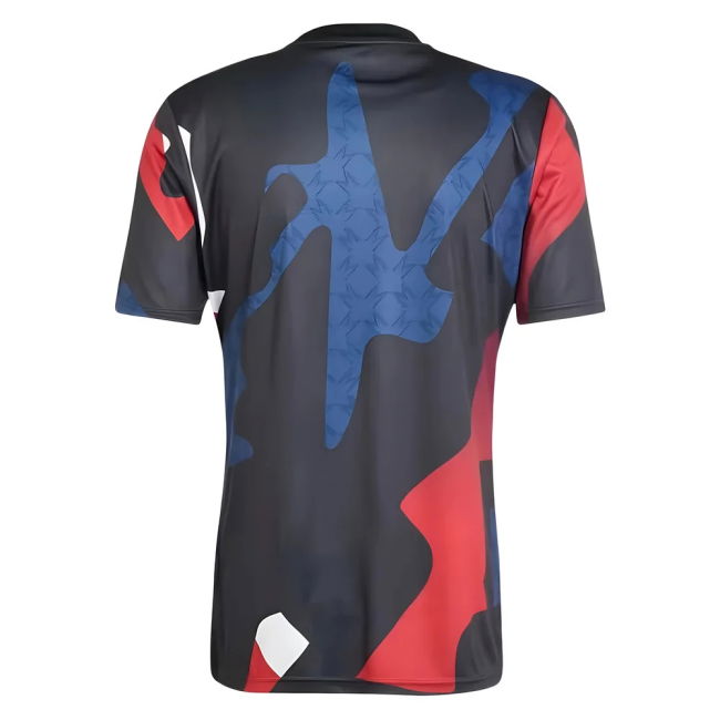 2024-2025 Man Utd Pre-Match Jersey (Black)