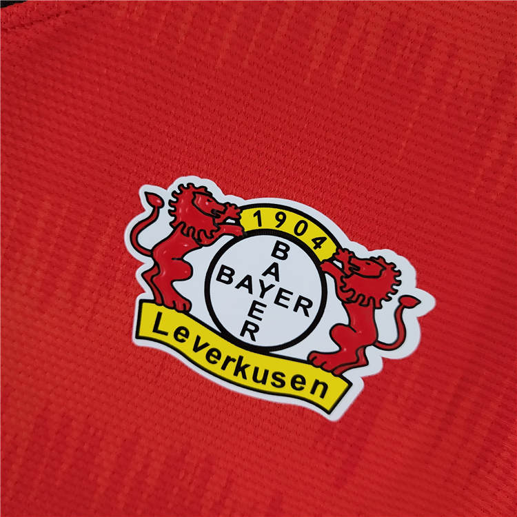 Bayer Leverkusen 2223 Home Red Soccer Jersey Football Shirt -
