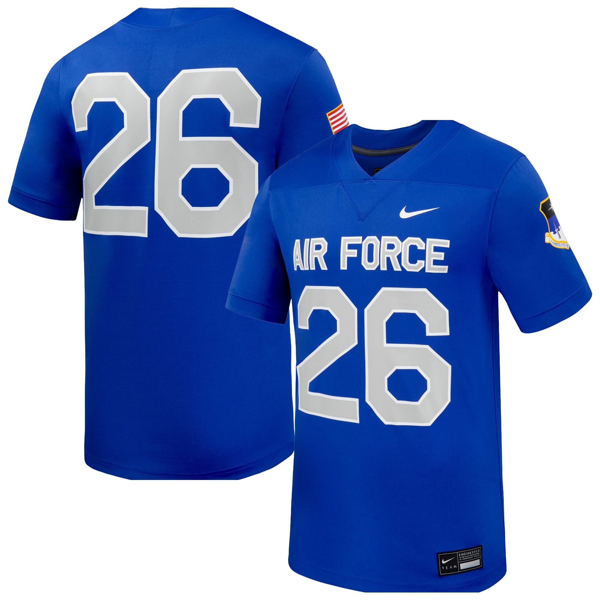 #26 Air Force Falcons Replica 2026/2027 Football Jersey - Royal