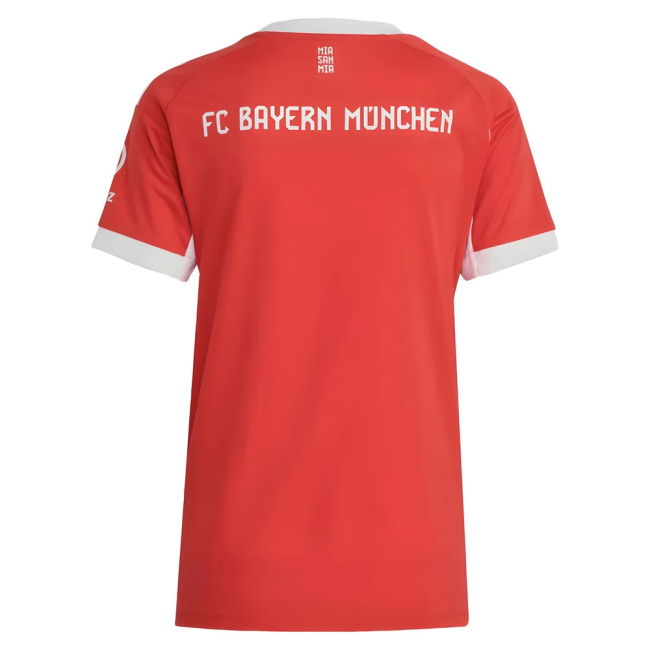 2025-2026 Home Shirt by Bayern Munich (Ladies
