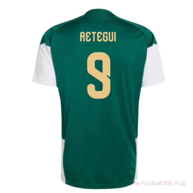 2026-2027 Italy Training Jersey (Green) (Retegui 9)