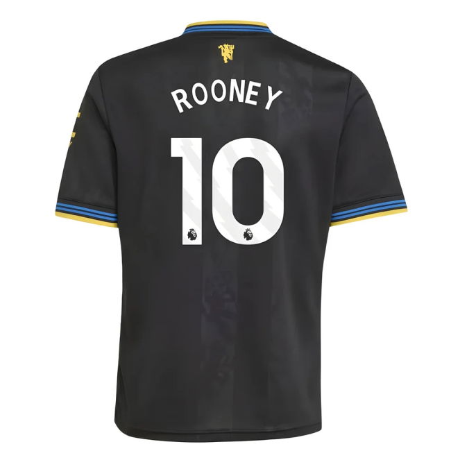 Football Man Utd Third Shirt Kids Rooney #10 Superior Craftsmanshi...
