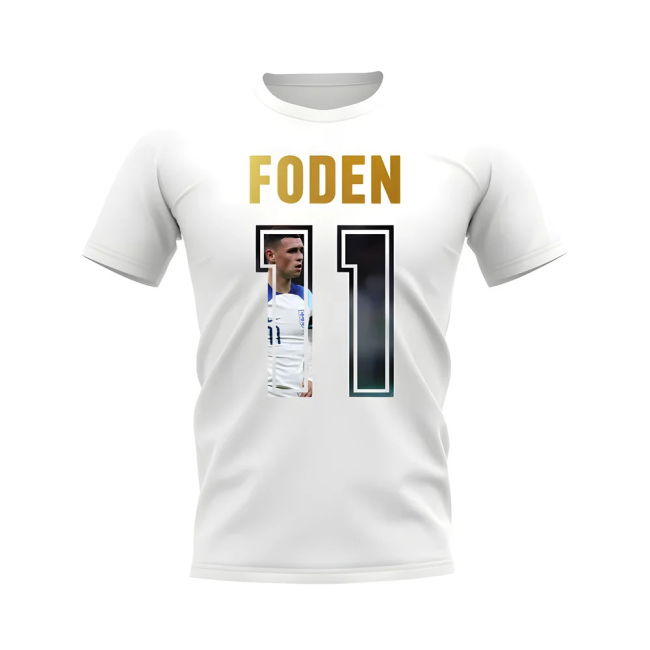 Official Phil Foden Name Professional National Authentic