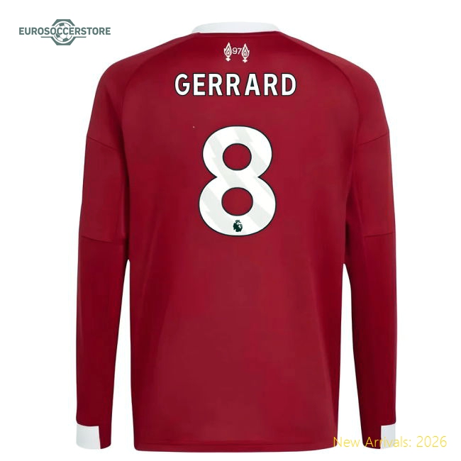 Comfortable Liverpool Kids Jersey Gerrard 2025-2026 Aeroready