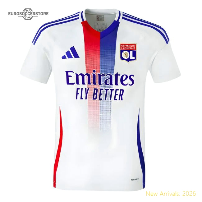 Lyon 2024-2025 Olympique Home Shirt French Football Collection