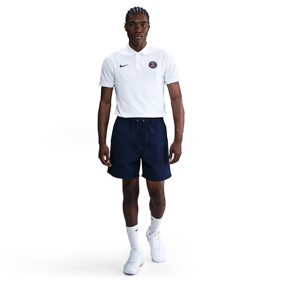 Paris Saint Germain Polo Dri Fit 2.0 Pure White/midnight Navy