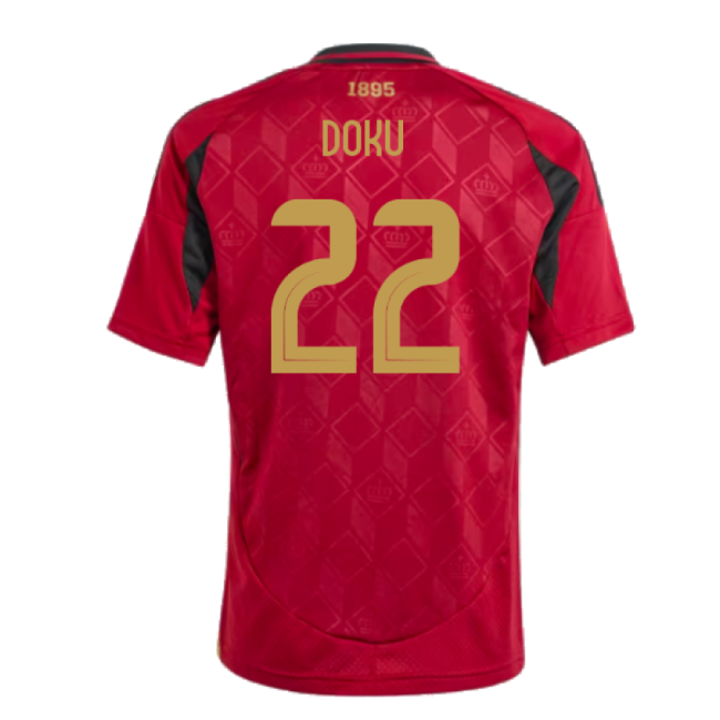 Durable Belgium 2024-2025 Home Shirt (bel) Contemporary
