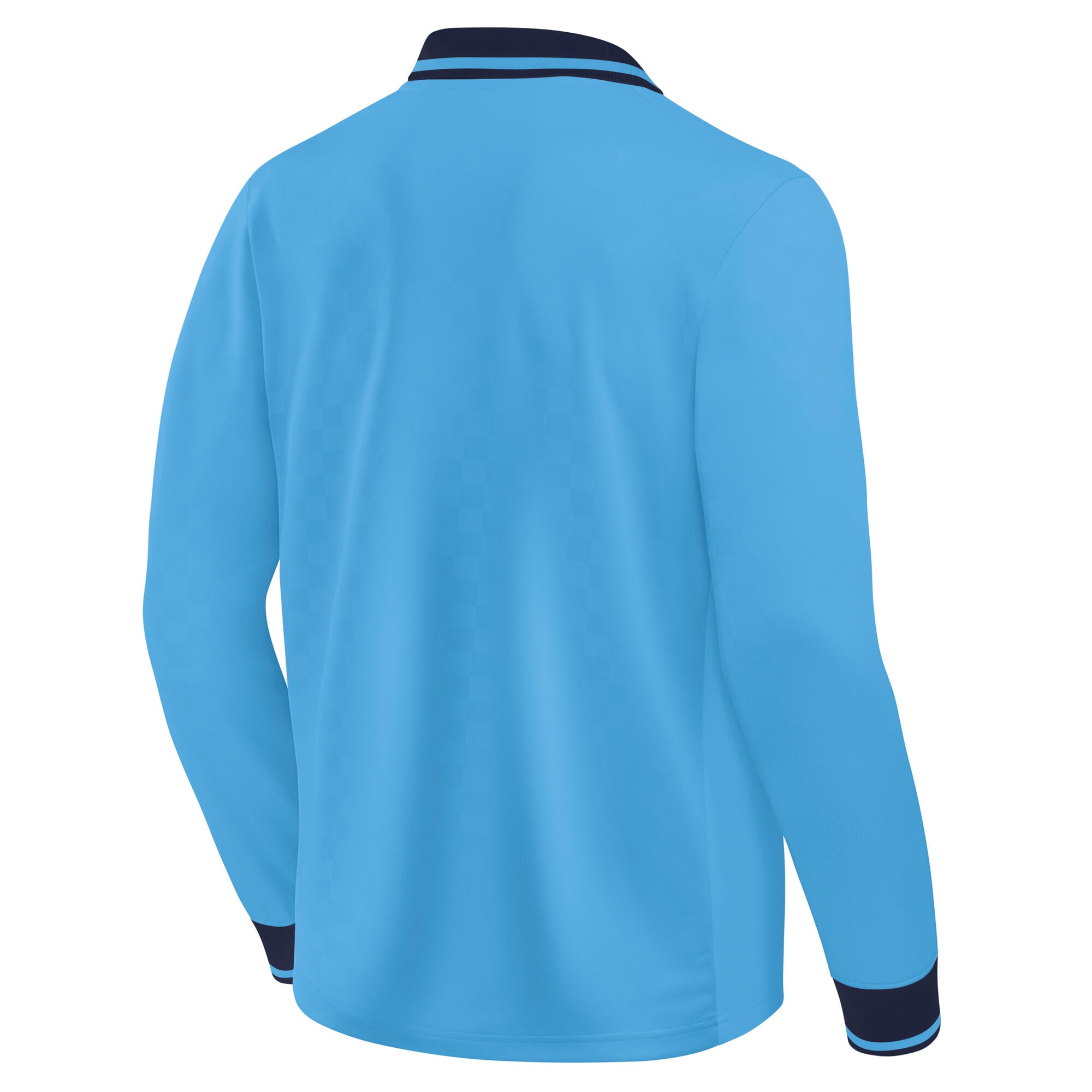 [SD] Leeds United Oversized Long Sleeve Polo Jersey - Light Blue