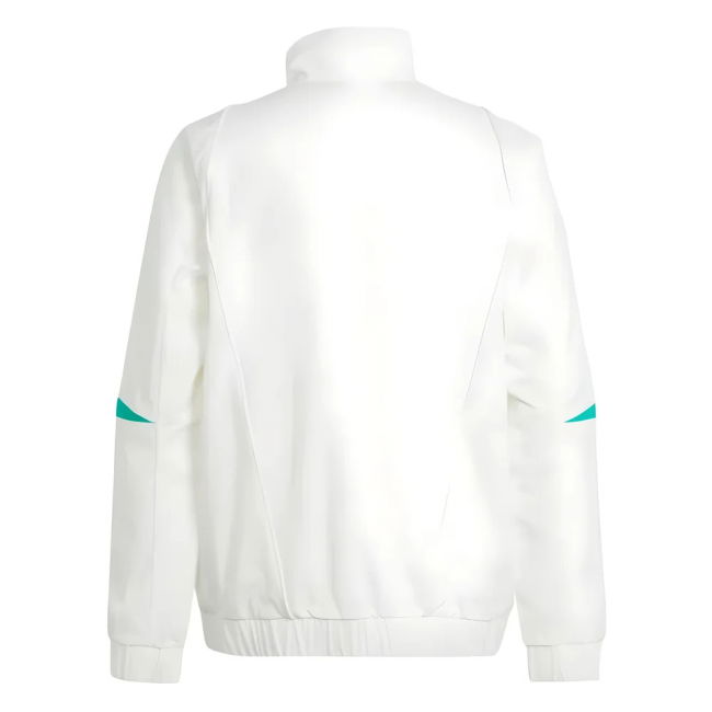 2023-2024 Man Utd Presentation Jacket (White) - Kids