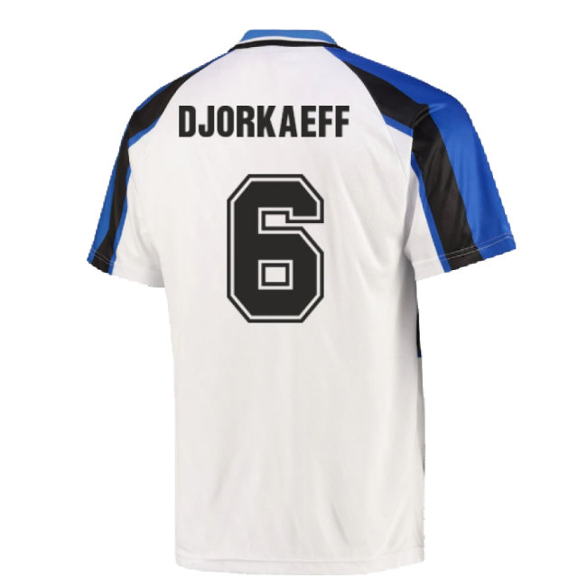 1996 Inter Milan Away Shirt (djorkaeff 6) - Budget-friendly