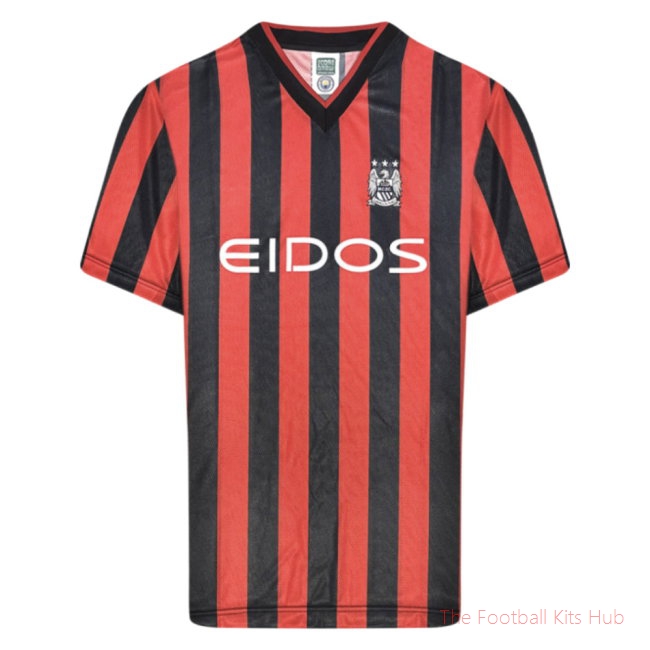 Premium Matchday Manchester City 2001 Away Shirt (Aguero 16)