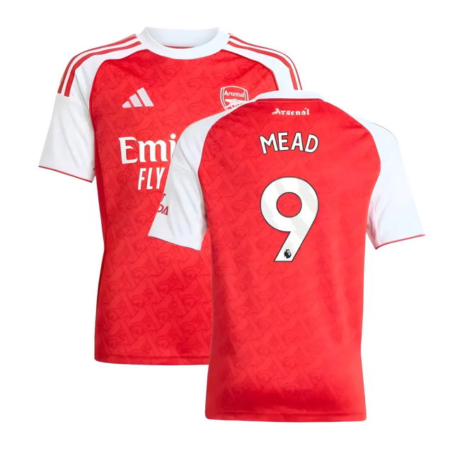 Arsenal Arsenal Home Shirt Kids Mead #9 Top Tier Authentic Modern ...