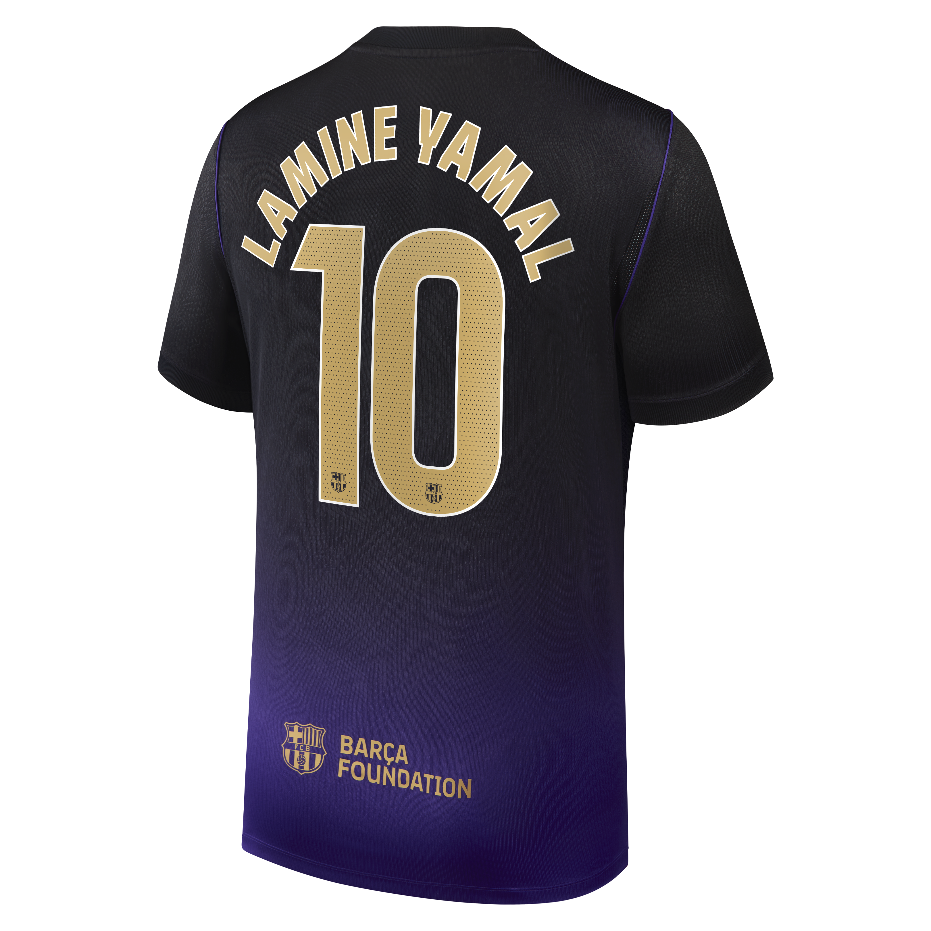 [SJH] Lamine Yamal Barcelona 2026/27 Away Stadium Replica Jersey - Purple