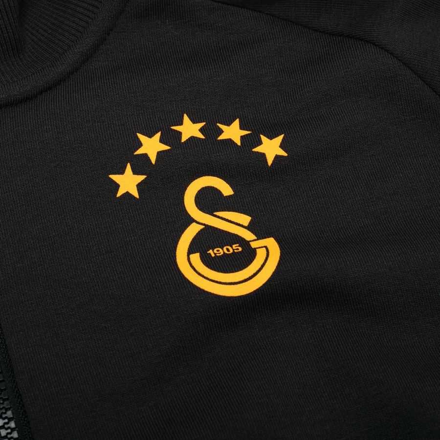 [EFKS] Galatasaray Pullover Zip King Dark Grey/Yellow Kit 1/4