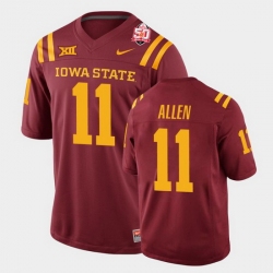 Men's None Chase Allen #11 home jersey Game 2021 game day Jersey