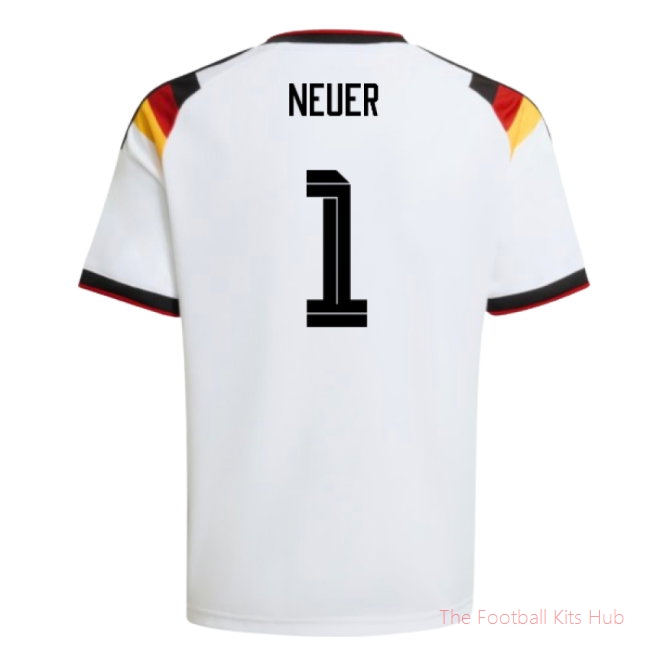 2026-2027 Germany Home Shirt (Kids) (Neuer 1)