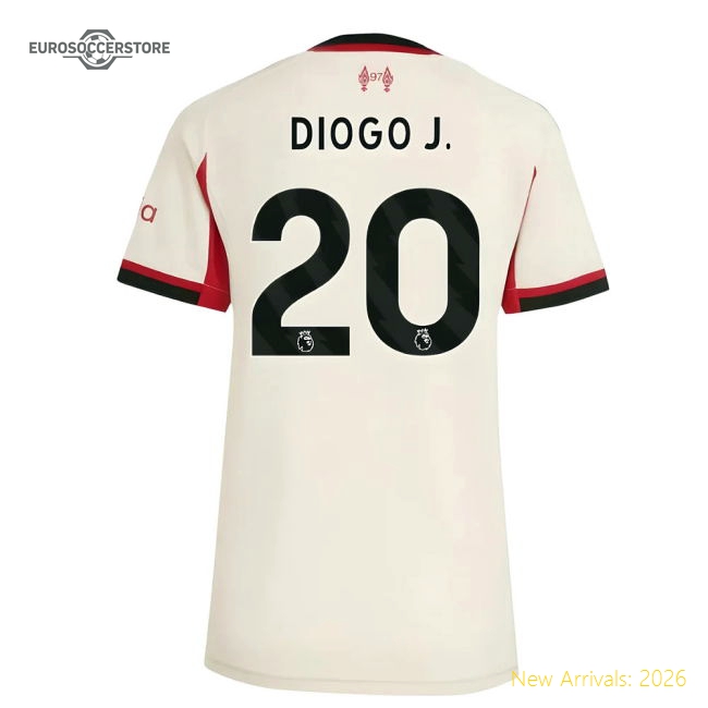 Modern Liverpool Womens Diogo J. Jersey 2025-2026 Breathable
