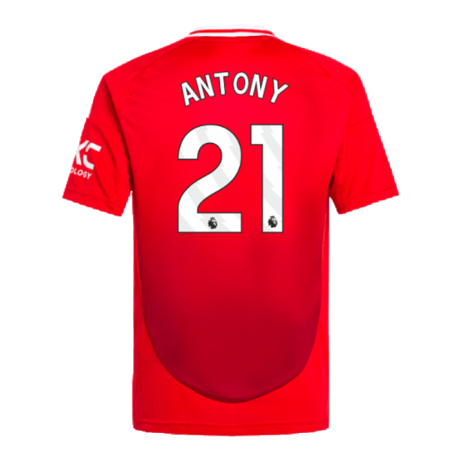Pro Series Football Man Utd Home Mini Kit Antony #21 Updated Desig...