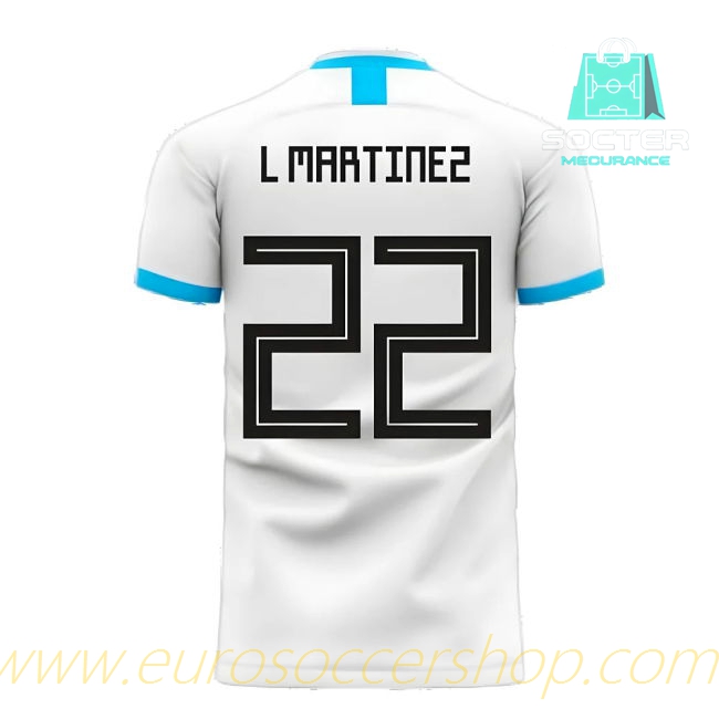 2025-2026 Season Argentine National Team Home Football Shirt Design Concept (L MARTINEZ 22)