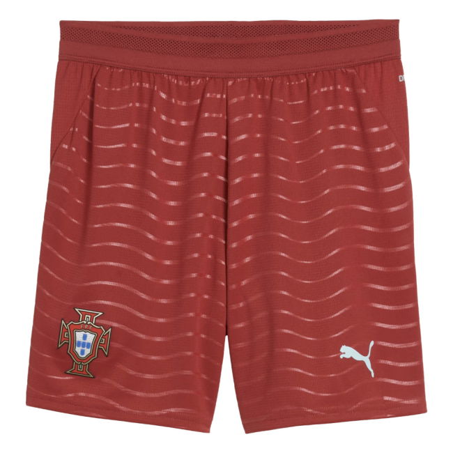 2026-2027 Portugal Home Shorts (Red) - Kids Performance