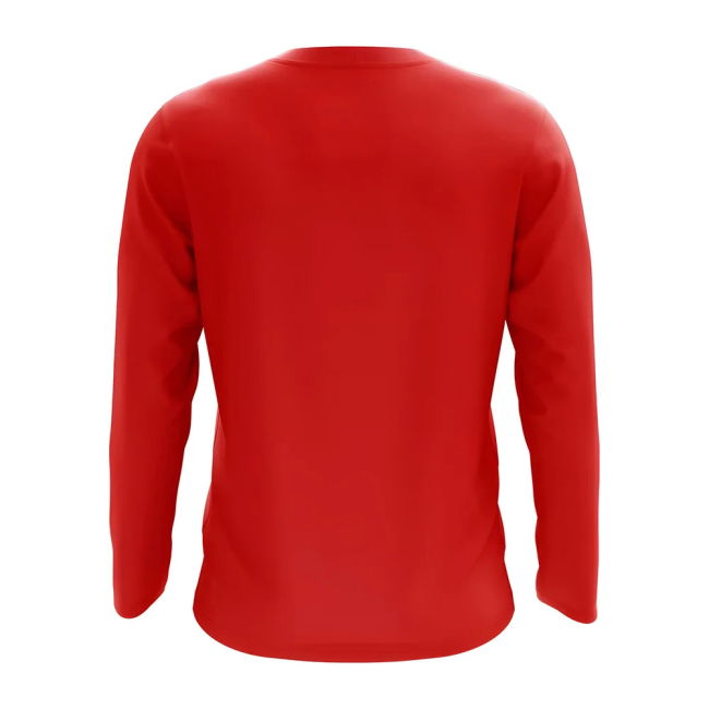 Match-Ready Canada Core Football Country Long Sleeve T-Shirt (Red)