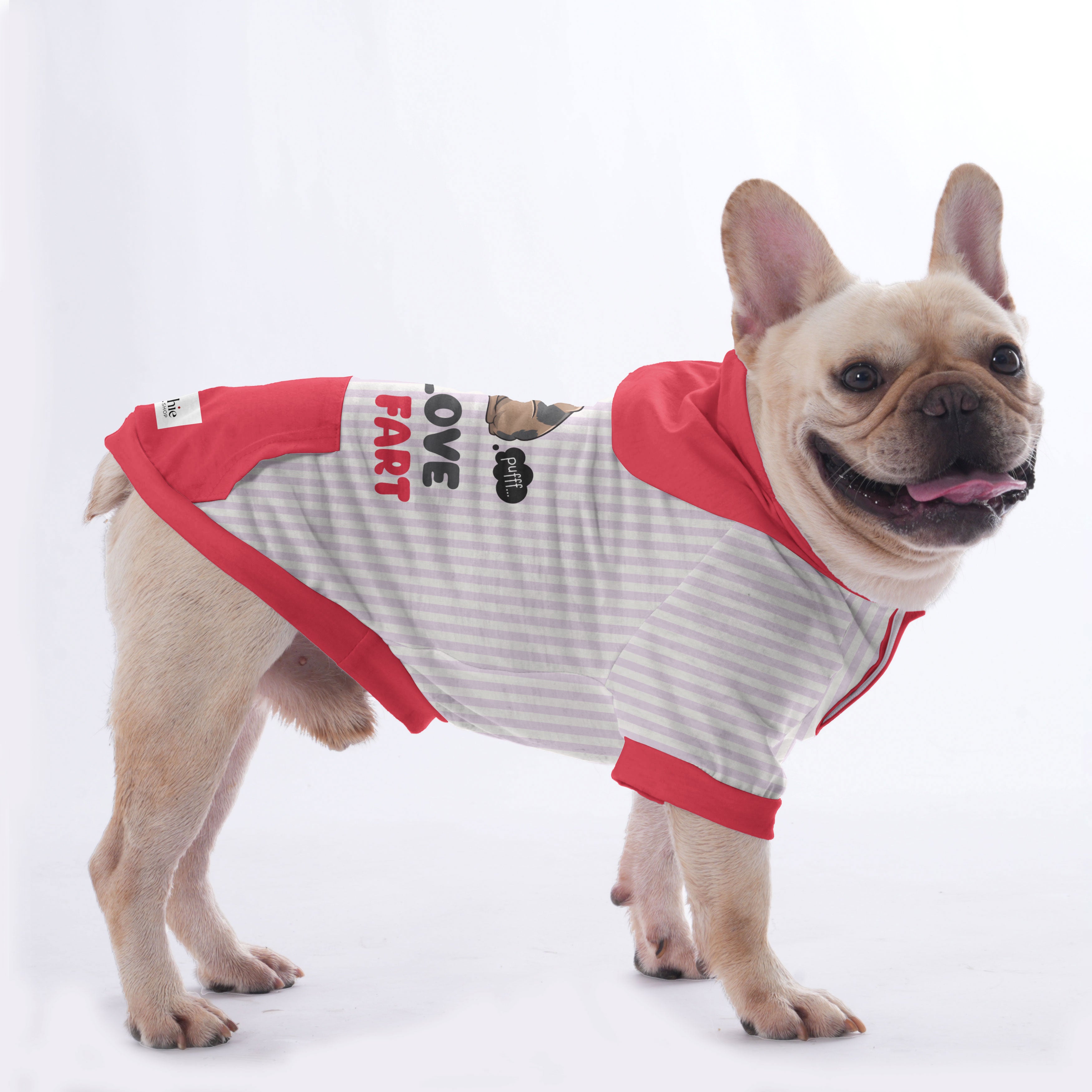 French Bulldog I Love To Fart Hoodies For French Bulldog | Frenchie