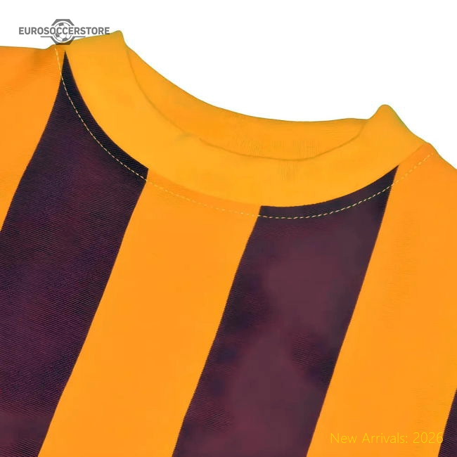 Authentic Bradford City 1960s Kids Retro Football Shirt - Premium