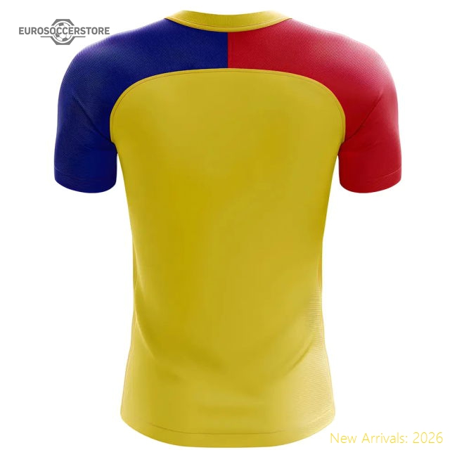 2025-2026 Moldova Home Concept Football Shirt - Womens