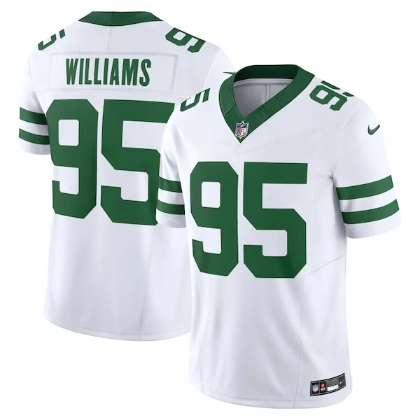 None Quinnen Williams Limited Jersey - White | NFL Player Jersey