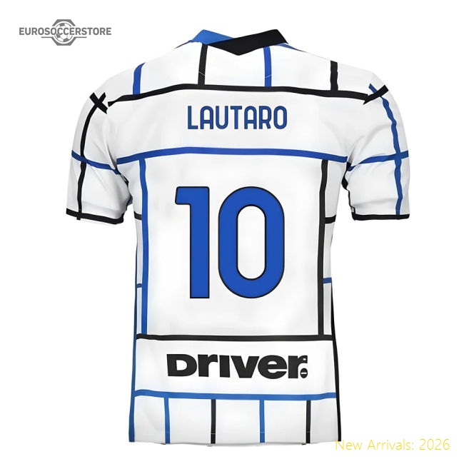 2020-2021 Inter Milan Away Pro-level Jersey Lautaro Macron Hyperwave