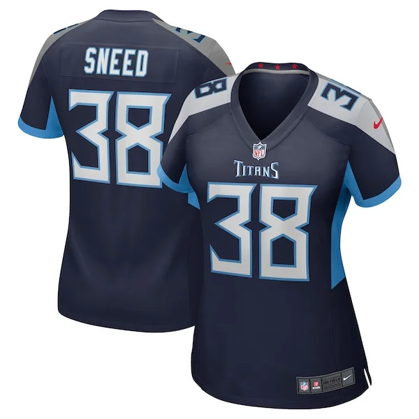 None Sneed Tennessee Game Jersey - Navy | NFL Player Jersey | NFL Foot