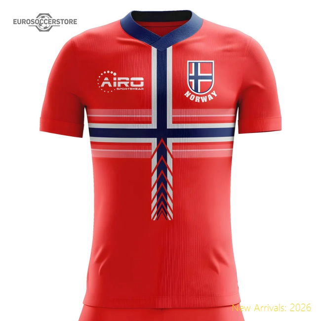 Norway 2025 Home Jersey Shirt Football Fan Apparel Match Day Essential
