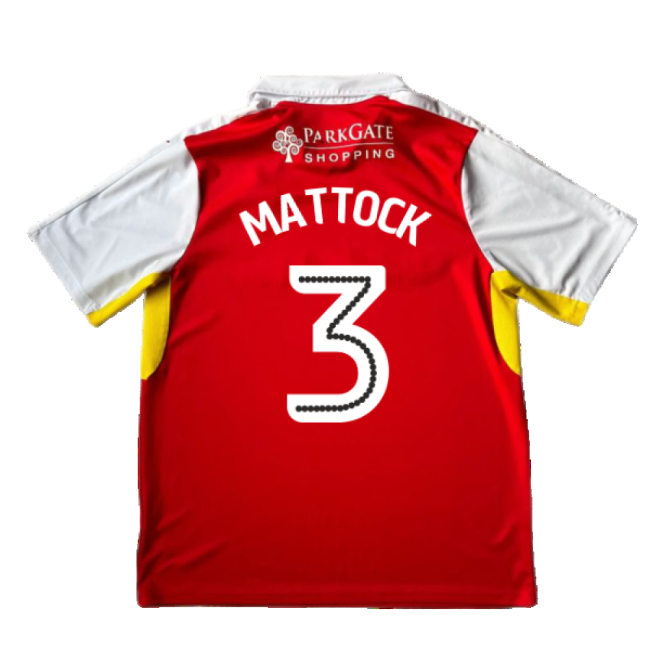 Rotherham 2016-17 Home Shirt ((Good) XL) (Mattock 3) (1)