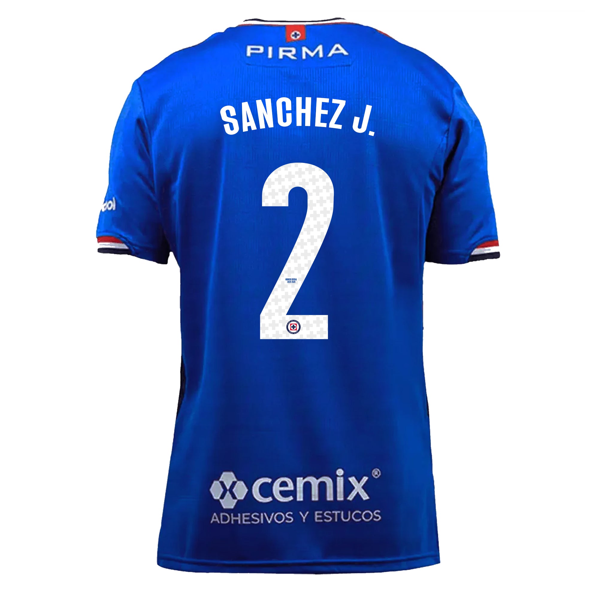 Cruz Azul Azul 2025-2026 UCL Home Jersey – Authentic Shirt