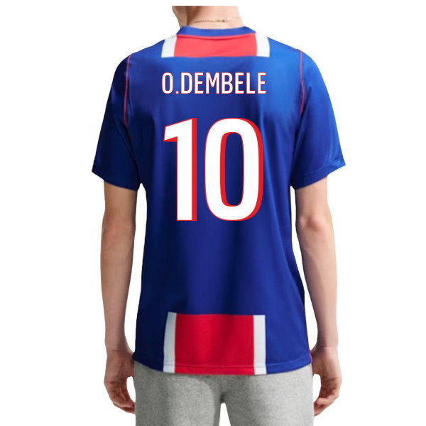 2026-2027 Paris Saint-Germain Home Shirt Club Kit O Dembele #10