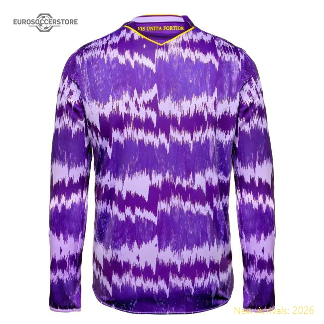 2025-2026 Stoke City Away Long Sleeve Shirt - Match Day Jersey