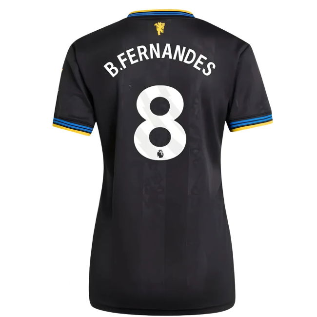 2025-2026 Man Utd Authentic Third Top (Womens) (B.Fernandes 8)