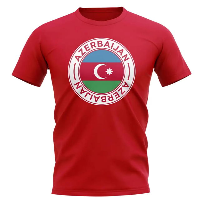 Official Azerbaijan Football Badge Durable World Performance