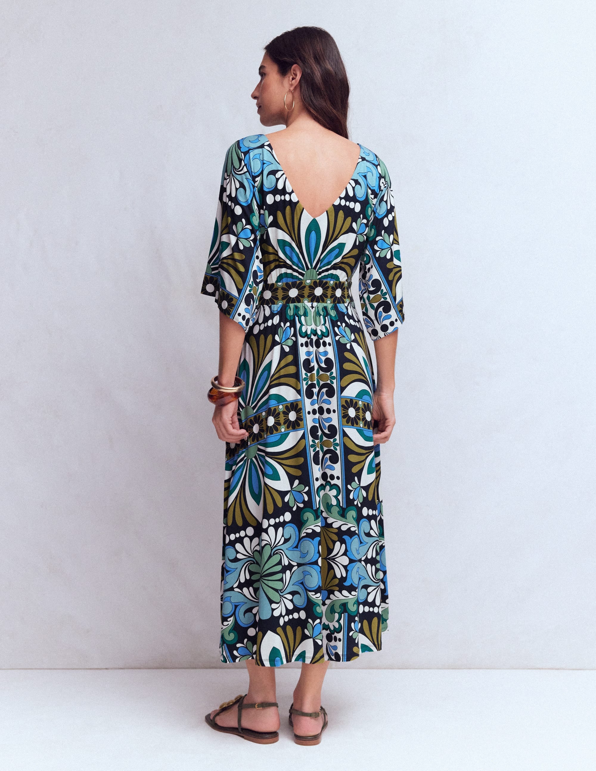 Imelda Kimono Jersey Dress
