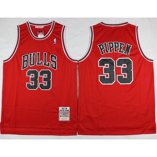 High-Quality Chicago Bulls Scottie #33 NBA Player Jersey Performance