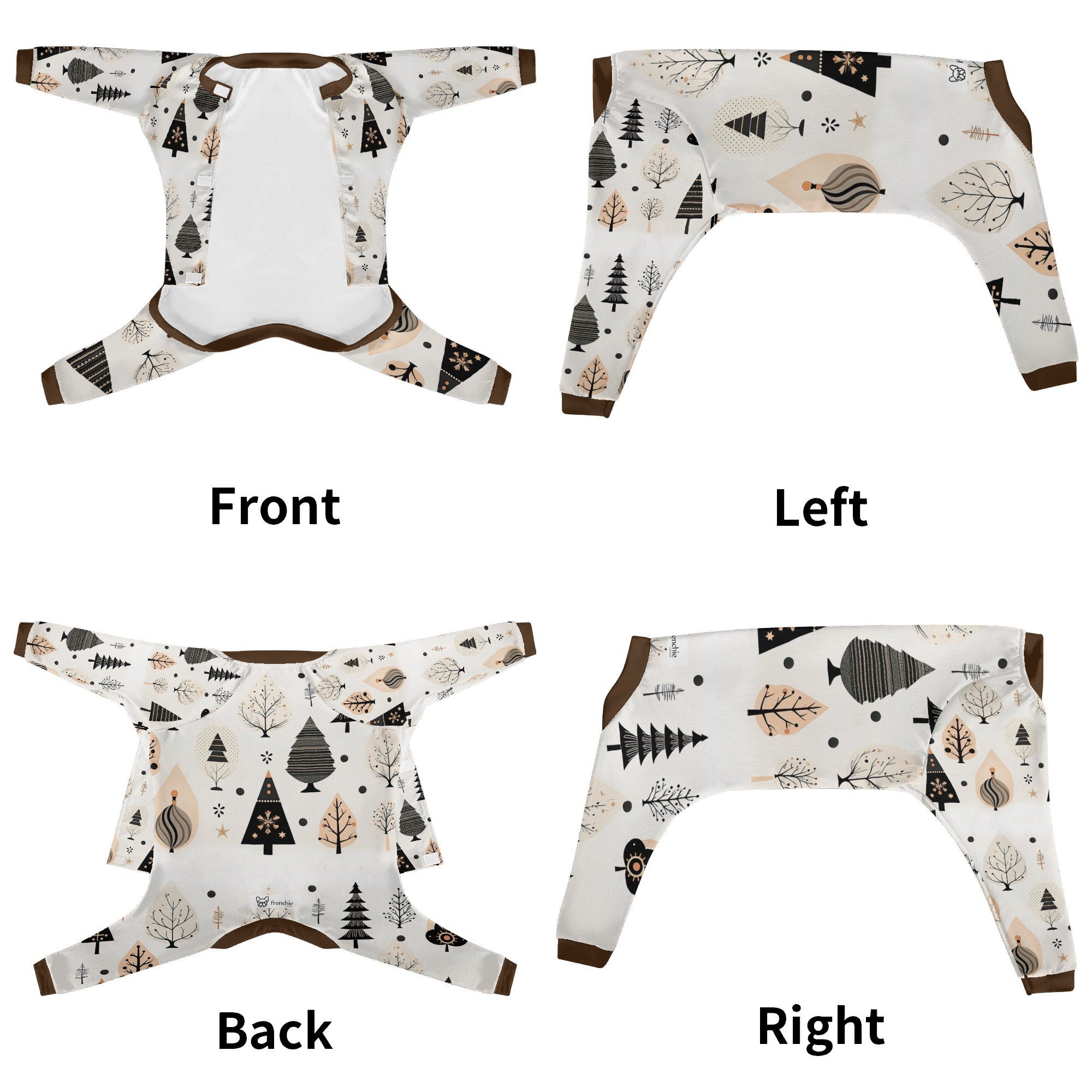 Non-slip Vet-recommended Max - Safe Frenchie Pajama Pet Gear