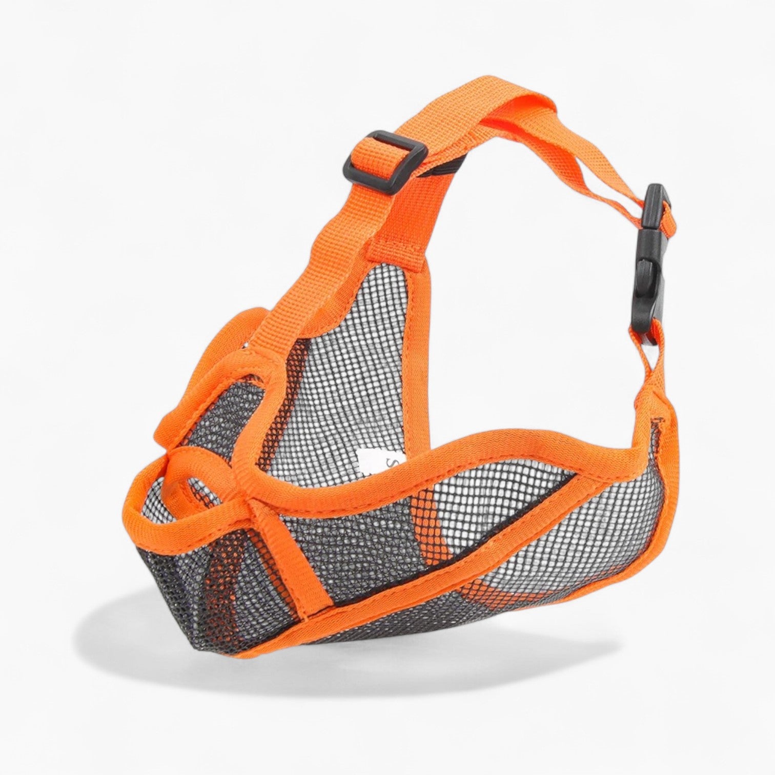 Pet-Lover Snoutease Frenchie Mesh Muzzle – Breathable Anti-bark Safet...
