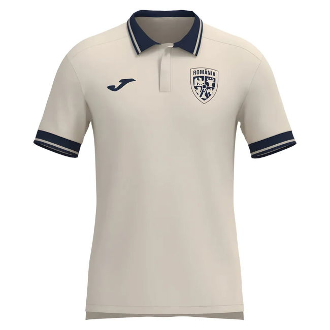 2025-2026 Romania Presentation Polo Shirt (Grey) Netherlands