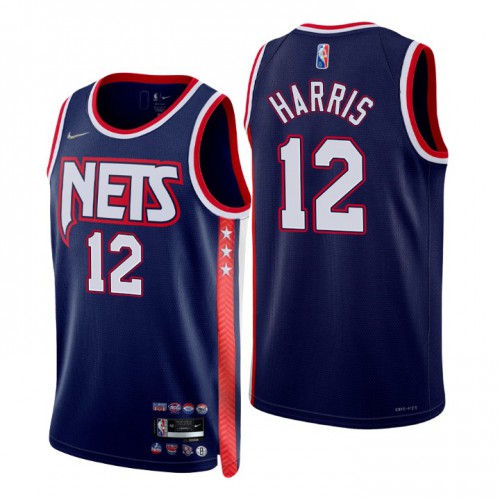 Brooklyn Nets Joe #12 Durable Design Pro Jersey Contemporary Design