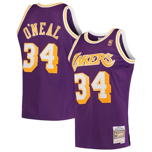 Shaquille O'Neal LAL Professional Swingman Jersey - Budget Price
